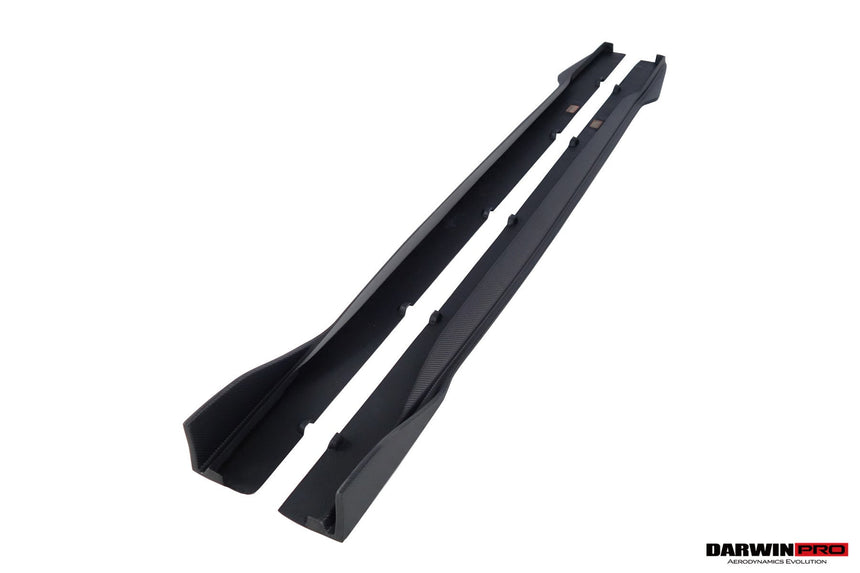 DarwinPRO 2019-UP Audi RS6 Avant C8 & RS7 Quattro IMP Performance Side Skirts Under Board