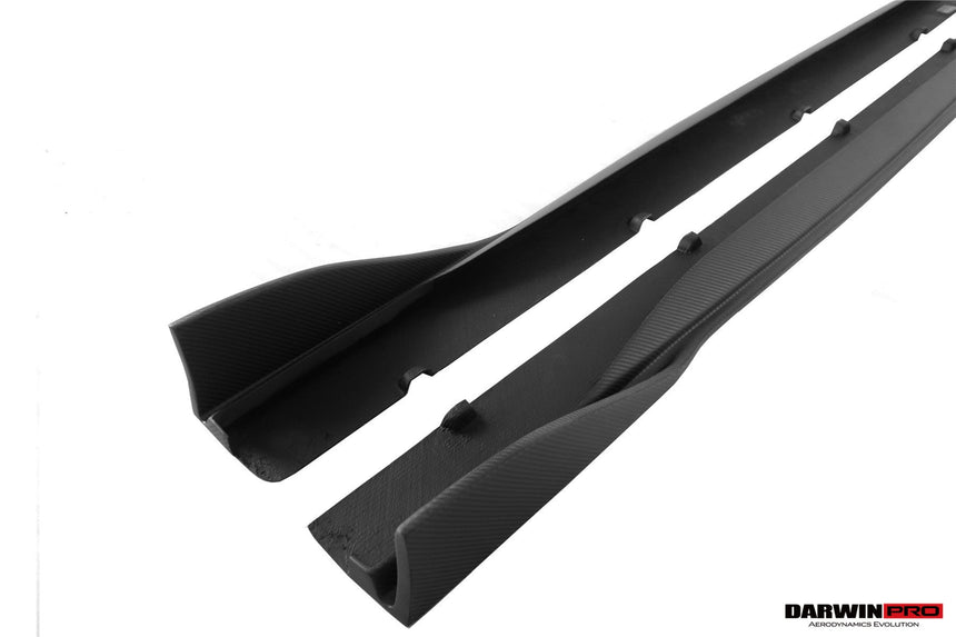 DarwinPRO 2019-UP Audi RS6 Avant C8 & RS7 Quattro IMP Performance Side Skirts Under Board