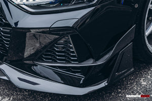 DarwinPRO 2019-UP Audi RS6 Avant C8 & RS7 C8 Quattro IMP Performance Front Bumper Canards