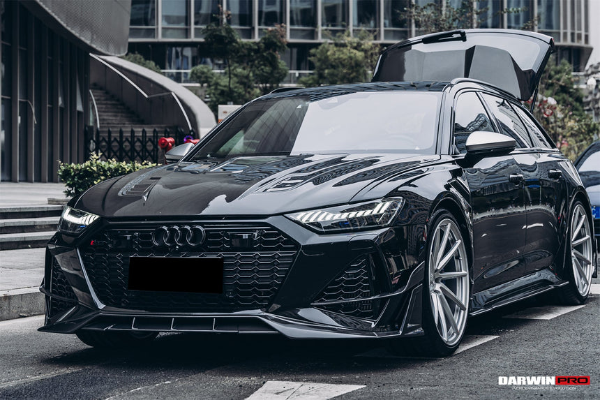 DarwinPRO 2019-UP Audi RS6 Avant C8 & RS7 C8 Quattro IMP Performance Front Bumper Canards