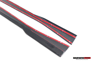 DarwinPRO 2019-UP Audi RS6 Avant C8 & RS7 C8 Quattro IMP Performance Ver.2 Side Skirts Under Board