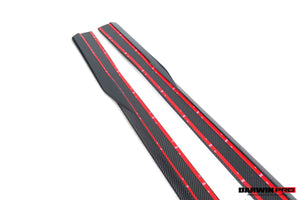 DarwinPRO 2019-UP Audi RS6 Avant C8 & RS7 C8 Quattro IMP Performance Ver.2 Side Skirts Under Board