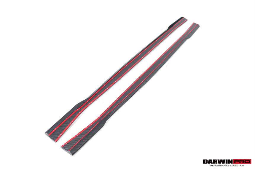 DarwinPRO 2019-UP Audi RS6 Avant C8 & RS7 C8 Quattro IMP Performance Ver.2 Side Skirts Under Board