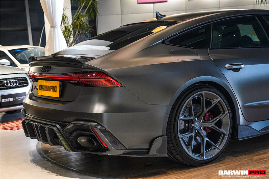 DarwinPRO 2019-UP Audi RS7 A7 S7 C8 Quattro IMP Performance Ver.2 Trunk Spoiler