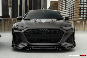 2019-UP Audi RS6 Avant C8 | RS7 Quattro Carbon Fiber Front Lip - DarwinPRO (iMP Design)