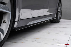 DarwinPRO 2019-UP Audi RS6 Avant C8 & RS7 C8 Quattro IMP Performance Ver.2 Side Skirts Under Board