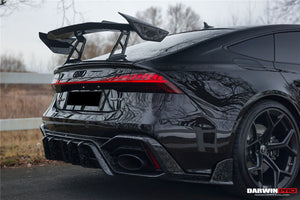 DarwinPRO 2019-UP Audi RS6 Avant C8 RS7 C8 Quattro IMP Design Rear Diffuser