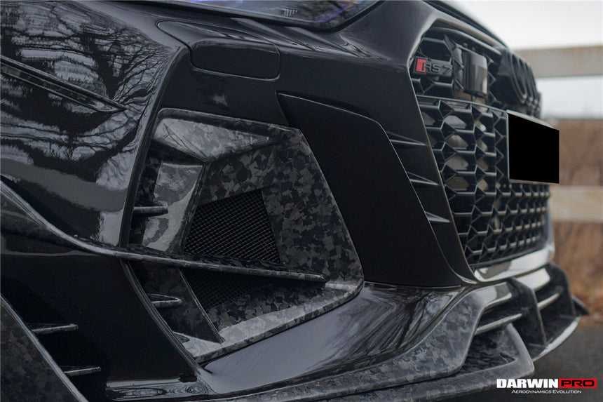 DarwinPRO 2019-UP Audi RS7 Quattro & RS6 Avant C8 IMP Design Ver.2 Front Bumper