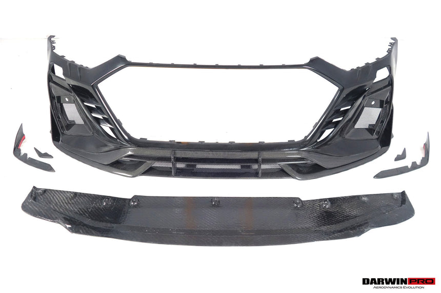 DarwinPRO 2019-UP Audi RS7 Quattro & RS6 Avant C8 IMP Design Ver.2 Front Bumper
