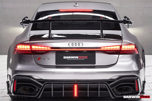 DarwinPRO 2019-UP Audi RS7 A7 S7 C8 Quattro IMP Design  Carbon fiber Trunk Spoiler Wing