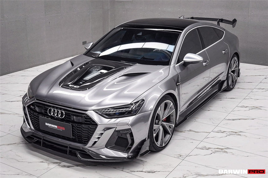 DarwinPRO 2019-UP Audi RS7 Quattro & RS6 Avant C8 IMP Design Ver.2 Front Bumper