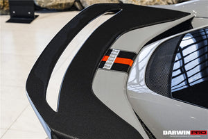 DarwinPRO 2022-2026 Ferrari 296 GTB Type F171 iMP Style Carbon Fiber Trunk Spoiler