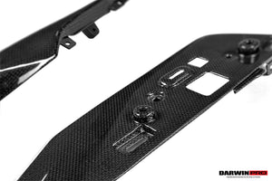 2022-2026 Ferrari 296 GTB GTS (Type F171) OE Style Dry Carbon Fiber Center Control Surround Panel Front End