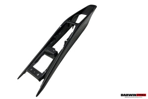 2022-2026 Ferrari 296 GTB & GTS (Type F171) OE Style Dry Carbon Fiber Center Control Surround Panel Rear End