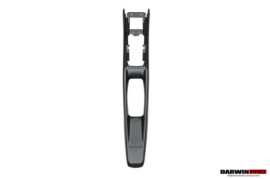 2022-2026 Ferrari 296 GTB & GTS (Type F171) OE Style Dry Carbon Fiber Center Control Surround Panel Rear End
