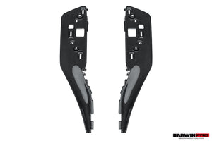 2022-2026 Ferrari 296 GTB GTS (Type F171) OE Style Dry Carbon Fiber Center Control Surround Panel Front End