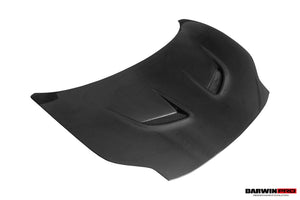 2010-2015 Ferrari 458 Italia and Spider Carbon Fiber Hood and Partial Carbon Fiber Front bumper DarwinPRO (BKSS Design)