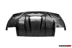 2010-2015 Ferrari 458 Spider BKSS Style Partial Carbon Fiber Rear Bumper And Fiber Trunk With Tail Light Cover