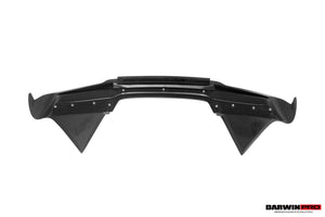 2010-2015 Ferrari 458 Italia Partial Carbon Fiber Rear Bumper And Fiber Trunk With Tail Light Cover DarwinPRO (BKSS Design)