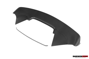2010-2015 Ferrari 458 Italia Partial Carbon Fiber Rear Bumper And Fiber Trunk With Tail Light Cover DarwinPRO (BKSS Design)