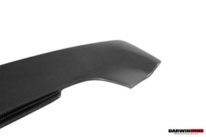 2010-2015 Ferrari 458 Spider BKSS Style Partial Carbon Fiber Rear Bumper And Fiber Trunk With Tail Light Cover