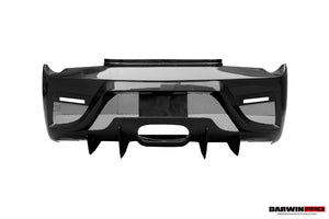 DarwinPRO 2010-2015 Ferrari 458 Spider BKSS Style Partial Carbon Fiber Full Body Kit