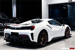 2015-2020 Ferrari 488 GTB | Spider Partial Carbon Fiber Full Body Kit - DarwinPRO Pista Design