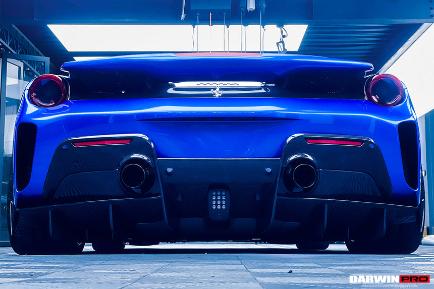 2015-2020 Ferrari 488 GTB | Spider Partial Carbon Fiber Full Body Kit - DarwinPRO Pista Design