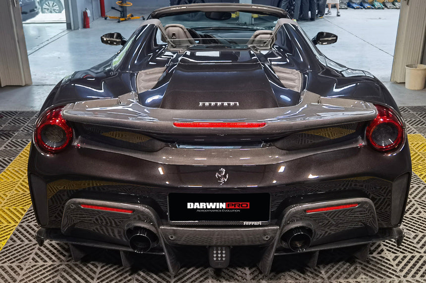 2015-2020 Ferrari 488 GTB | Spider Partial Carbon Fiber Full Body Kit - DarwinPRO Pista Design