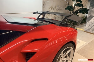 2015-2020 Ferrari 488 GTB Carbon Fiber Wing DarwinPRO (SF90XX Style)
