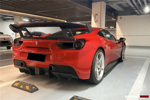 2015-2020 Ferrari 488 GTB Carbon Fiber Wing DarwinPRO (SF90XX Style)