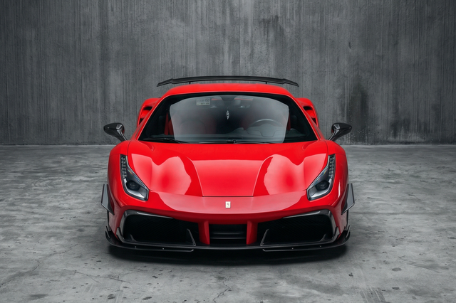 2015-2020 Ferrari 488 GTB & Spider iMP-Performance Carbon Fiber Front Bumper Canards