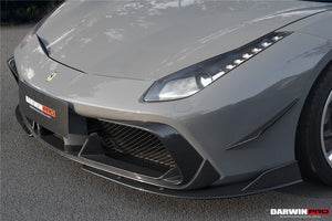 DarwinPRO 2015-2020 Ferrari 488 GTB & Spider iMP-Performance Carbon Fiber Front Lip