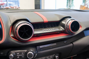 2017-2026 Ferrari 812 Superfast & GTS OE Style Dry Carbon Fiber AC Panel Trim Replacement