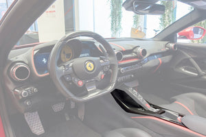 Ferrari 812 Superfast & GTS OE Style Dry Carbon Fiber Bridge Support & Windows Switches Panel 2017-2026