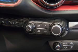 2017-2026 Ferrari 812 Superfast & GTS OE Style Dry Carbon Fiber Control Panel Replacement