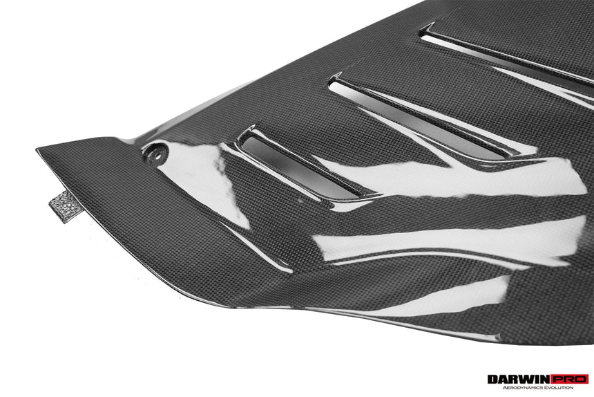 DarwinPRO 2023-UP Ferrari Purosangue FUV Type F175 OEM Style Dry Carbon Fiber Inner Engine Cover (1PCS)
