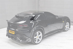 2023-UP Ferrari Purosangue F175 Carbon Fiber Quarter Window Scoops DarwinPRO iMP Design
