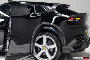 2023-UP Ferrari Purosangue F175 Carbon Fiber Quarter Window Scoops DarwinPRO iMP Design