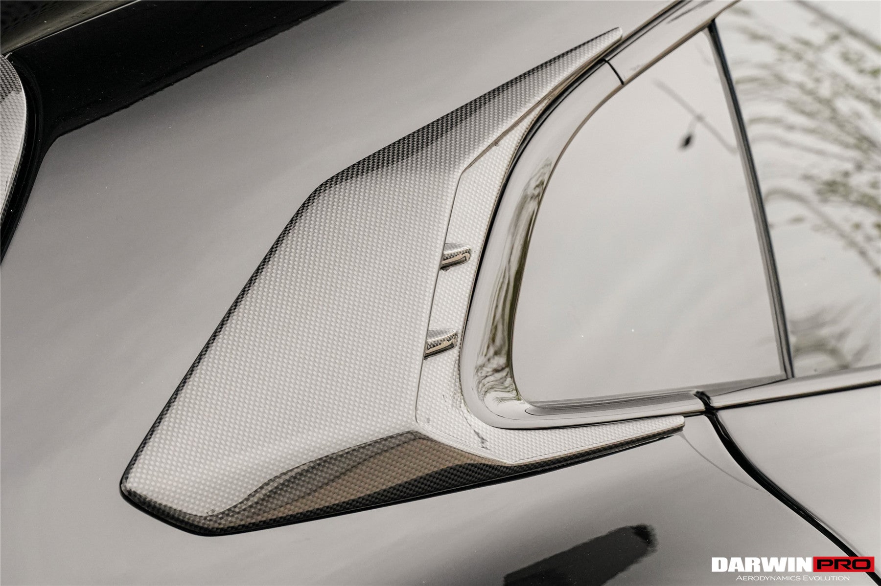 2023-UP Ferrari Purosangue F175 Carbon Fiber Quarter Window Scoops DarwinPRO iMP Design