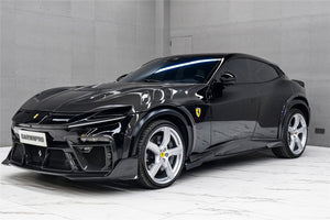2023-UP Ferrari Purosangue F175  Carbon Fiber Side Skirts DarwinPRO iMP Design