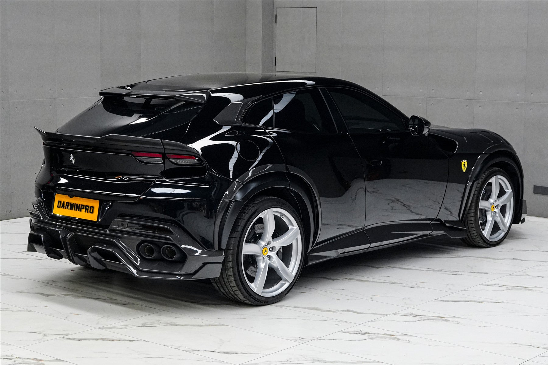2023-UP Ferrari Purosangue F175 Carbon Fiber Trunk Spoiler DarwinPRO iMP Design