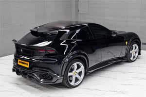 2023-UP Ferrari Purosangue F175 Carbon Fiber Trunk Spoiler DarwinPRO iMP Design