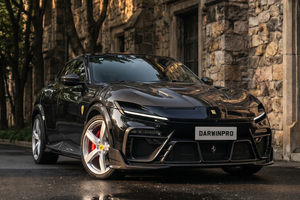 2023-UP Ferrari Purosangue F175 Partial Carbon Fiber Front Bumper And Hood DarwinPRO iMP Design