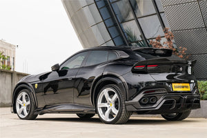 2023-UP Ferrari Purosangue F175 Carbon Fiber Quarter Window Scoops DarwinPRO iMP Design