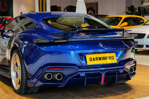 2020-UP Ferrari Roma Carbon Fiber Rear Diffuser DarwinPRO (BKSS Design)