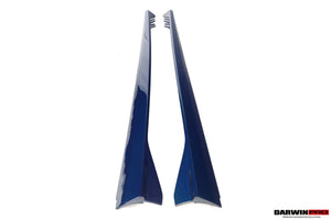 2020-UP Ferrari Roma Carbon Fiber Side Skirts DarwinPRO (BKSS Design)