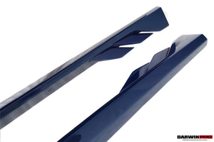 2020-UP Ferrari Roma Carbon Fiber Side Skirts DarwinPRO (BKSS Design)