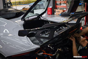 2020-UP Ferrari SF90 Stradale Autoclave Carbon Fiber Wing with Base DarwinPRO (SF90XX Style)