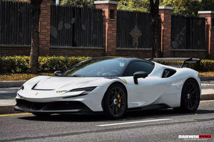 2020-UP Ferrari SF90 Stradale Autoclave Carbon Fiber Wing with Base DarwinPRO (SF90XX Style)